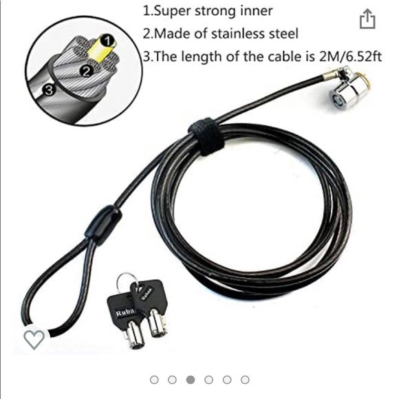 Computer/Tablet/Laptop lock - Picture 2 of 5